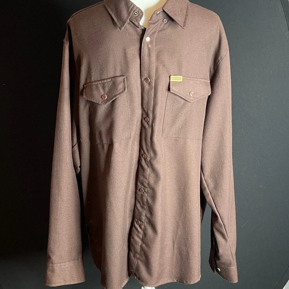 Dixxon Prescott brown long sleeve. Good condition. Mens XL. - Picture 1 of 4
